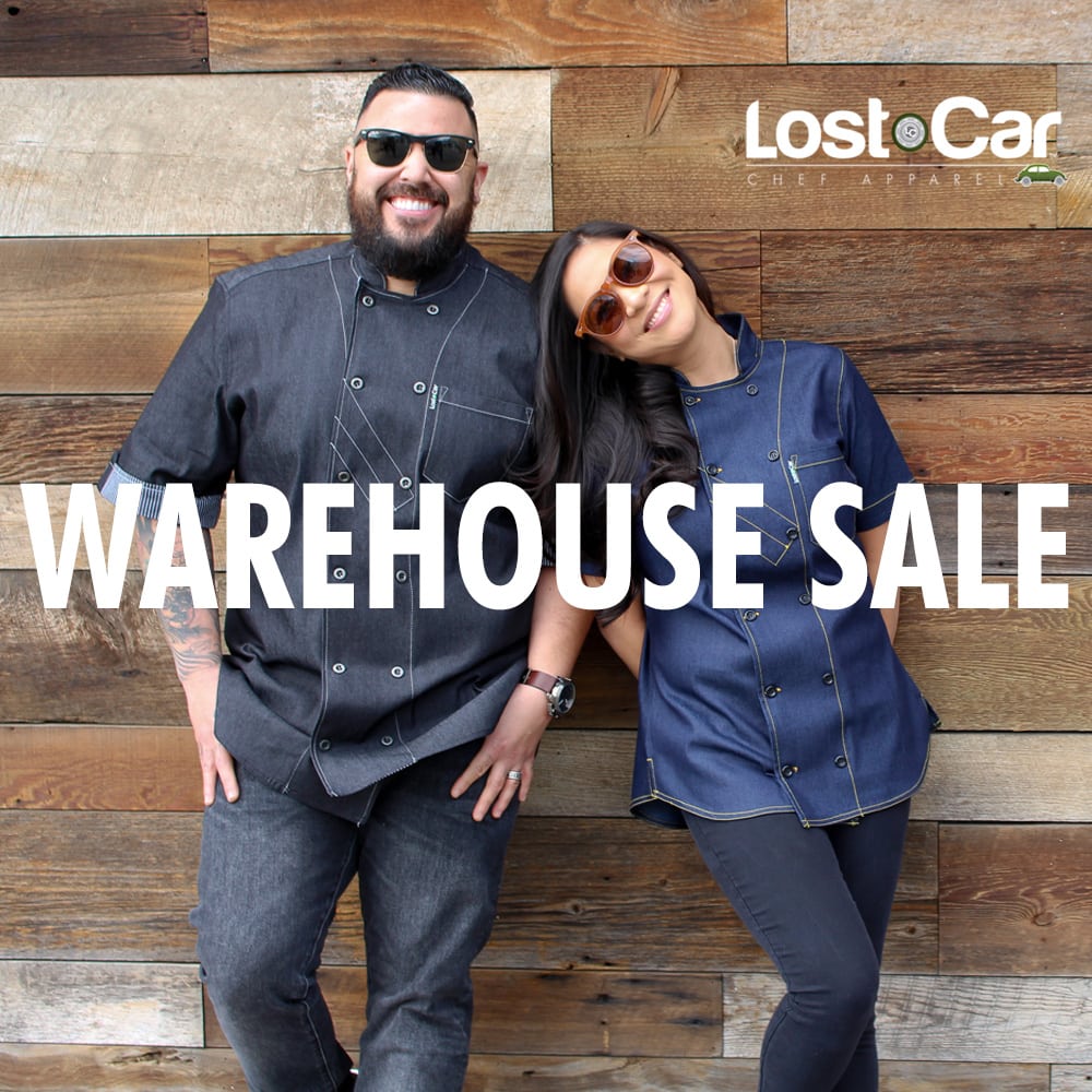 Chefs wearing Lost Car Chef Coats