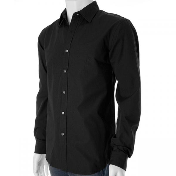 Men's Mia Rose Shirt Black - Neiman Unifoms